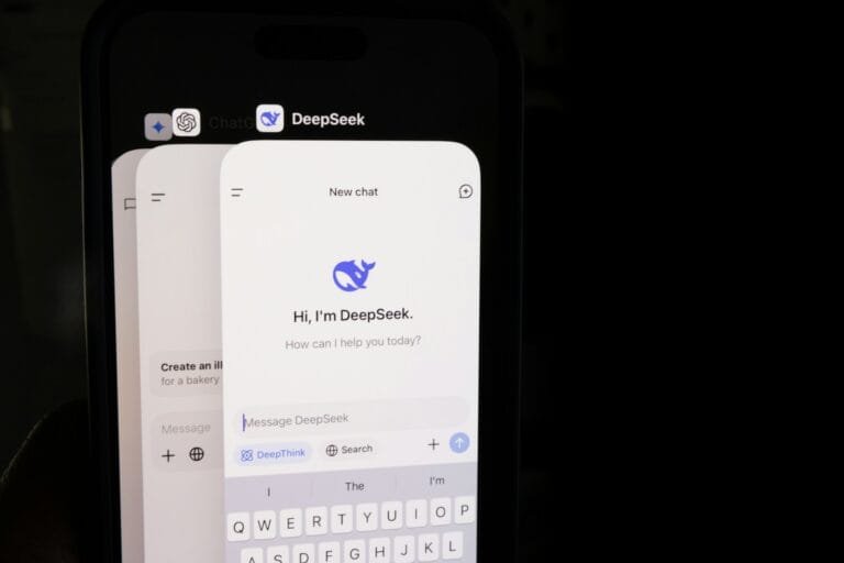 Solving Complex Calculus Problems With Deepseek Math: A Step-By-Step Guide 2 A close up of a cell phone with a keyboard