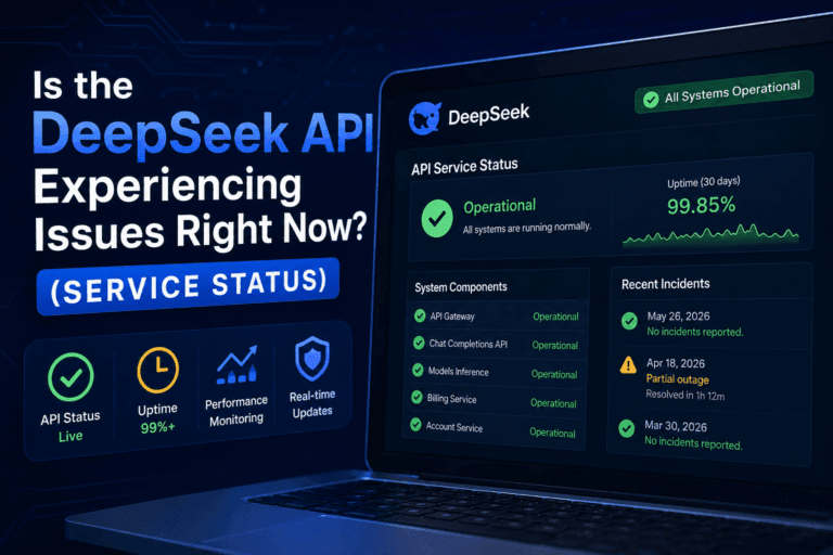 Is deepseek api down right now