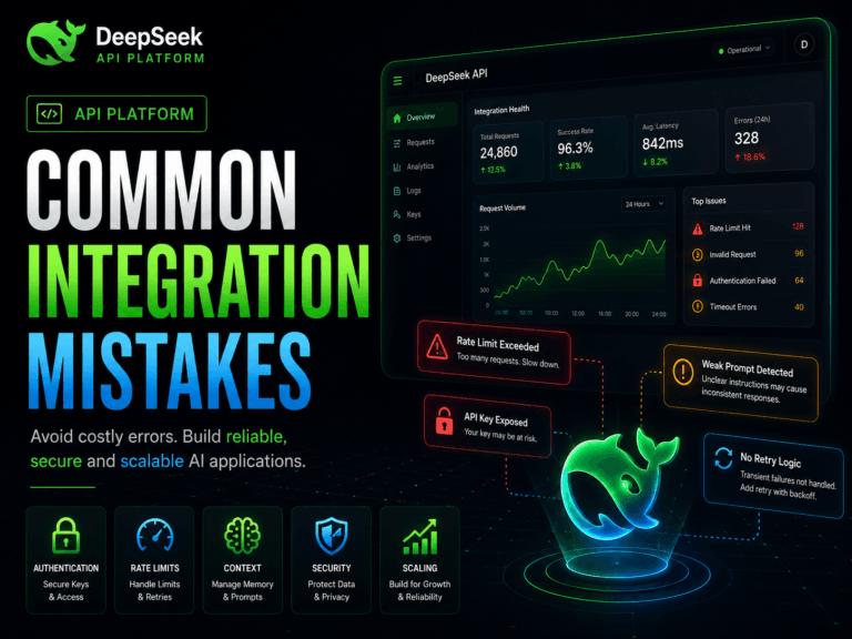Common integration mistakes on the deepseek api platform