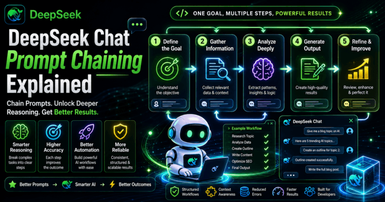 Deepseek chat prompt chaining explained